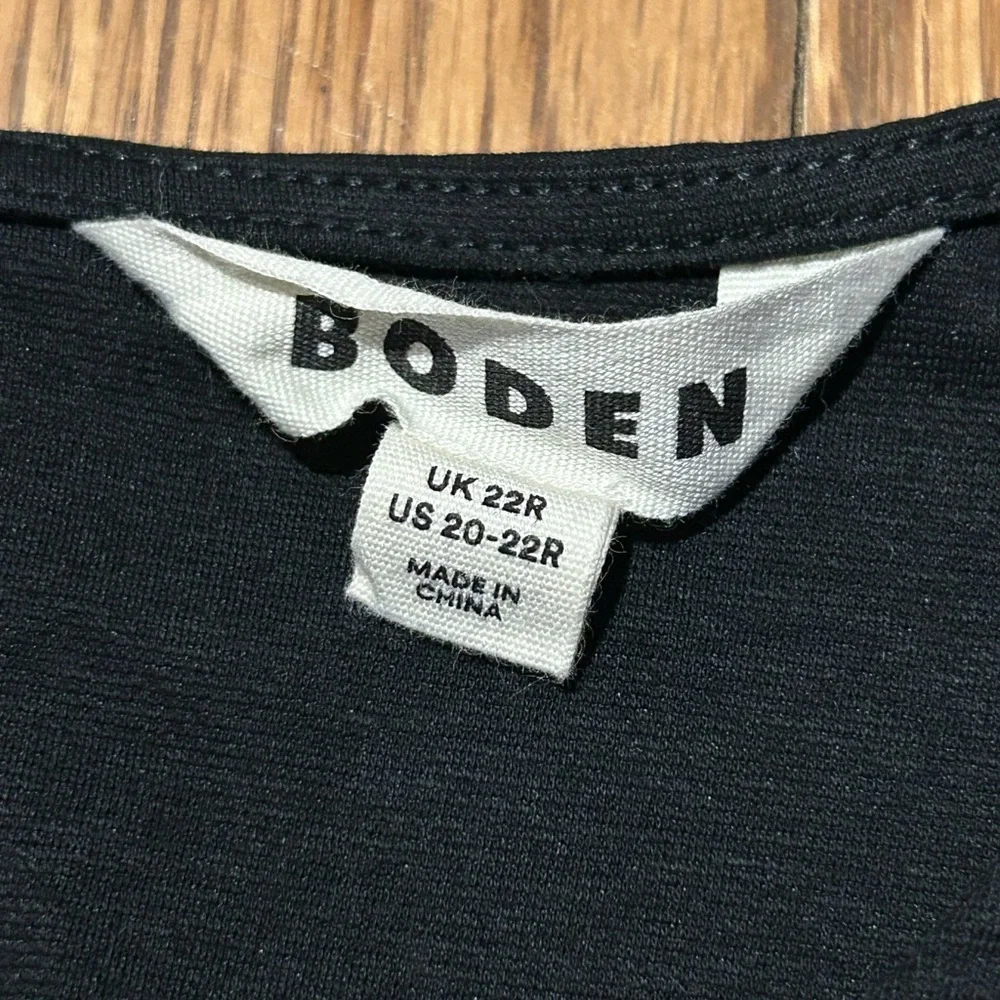 Boden Navy Blue Tara‎ Jersey Dress Sz 20-22